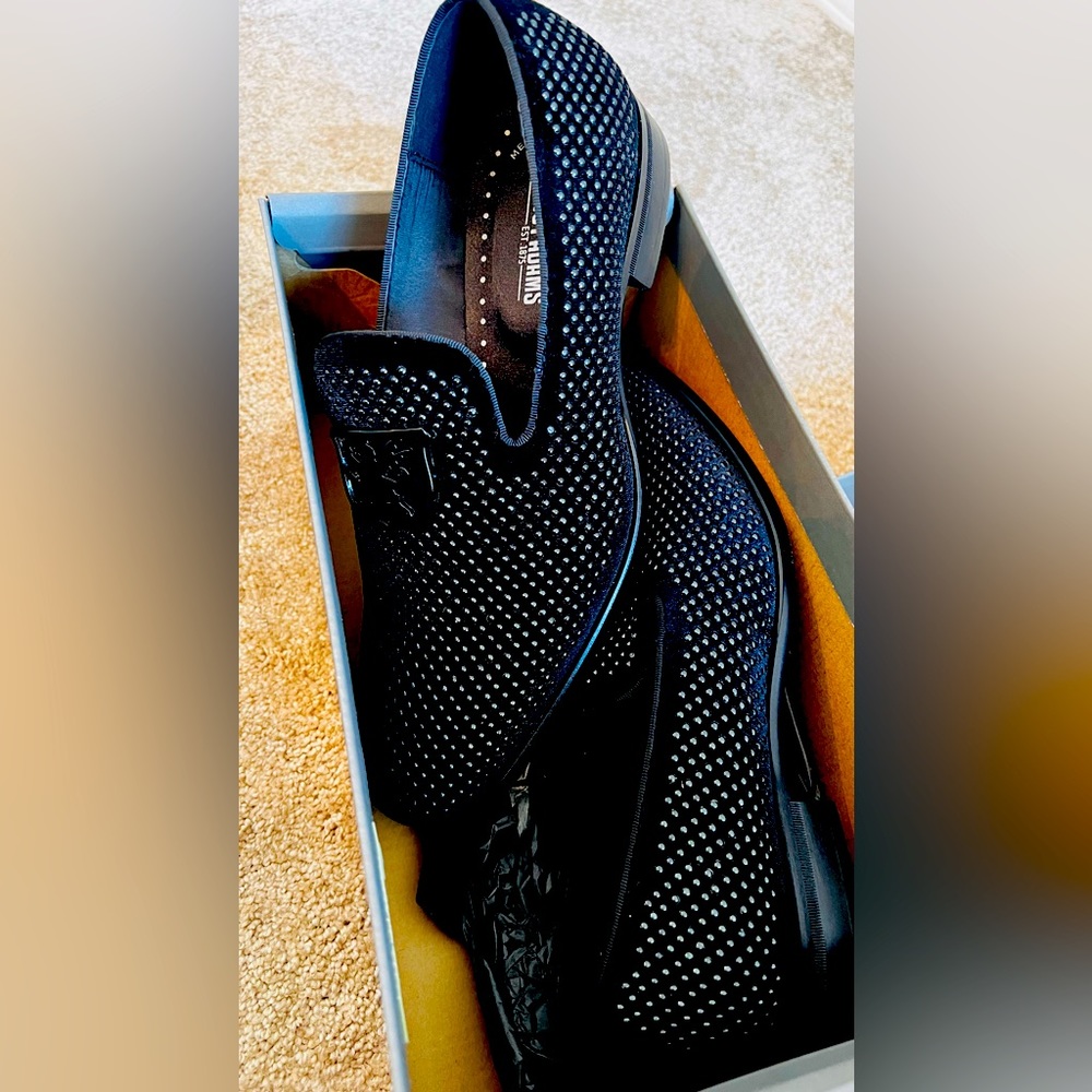 Stacy Adams Swagger All Black - New! Size 7M